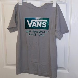 grey vans t-shirt